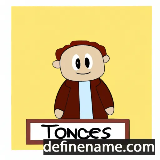 Tonecas cartoon