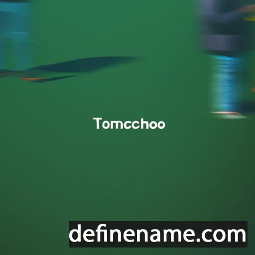 cartoon of the name Tonecho