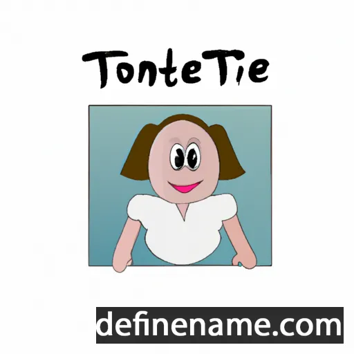 Tonette cartoon