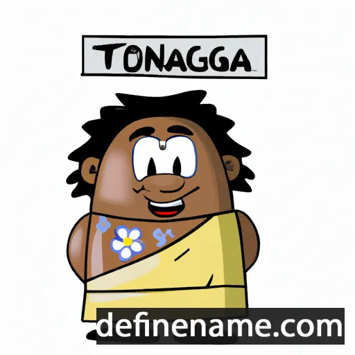 Tongasoa cartoon