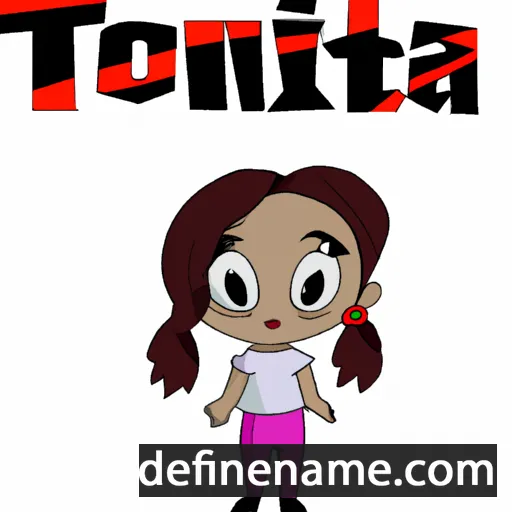 Tonita cartoon