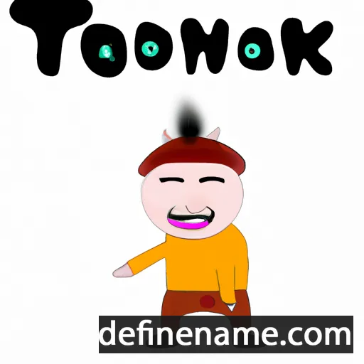 cartoon of the name Tonokh