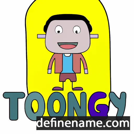 Tonying cartoon