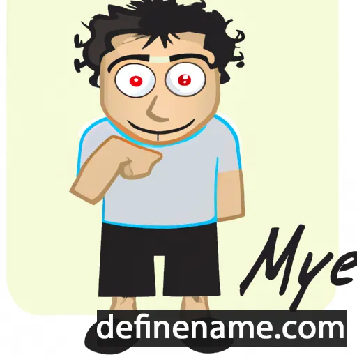 cartoon of the name Moysei