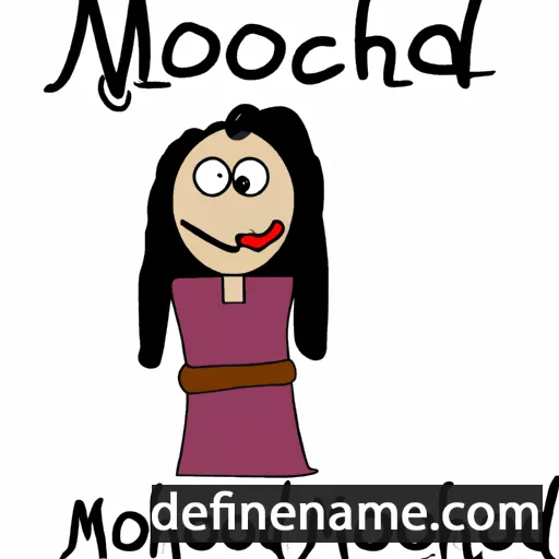 Mozhdeh cartoon