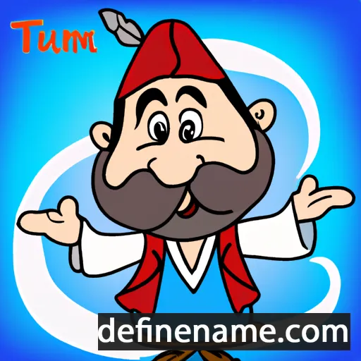 cartoon of the name Mümin