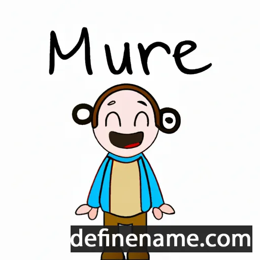 cartoon of the name Münire