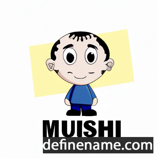 cartoon of the name Muhsin