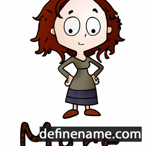 cartoon of the name Muire