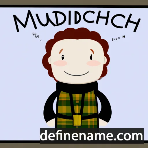 cartoon of the name Muiredach