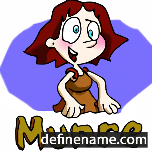 cartoon of the name Muirne