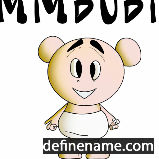 cartoon of the name Mumbi