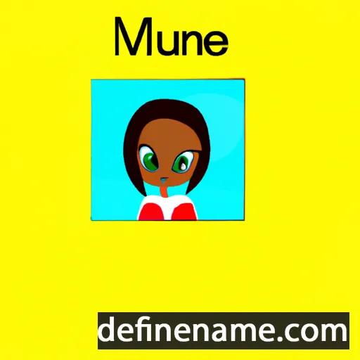 cartoon of the name Munroe