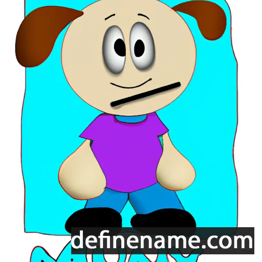 cartoon of the name Munya