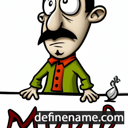 cartoon of the name Murad