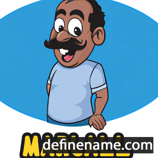 cartoon of the name Murali