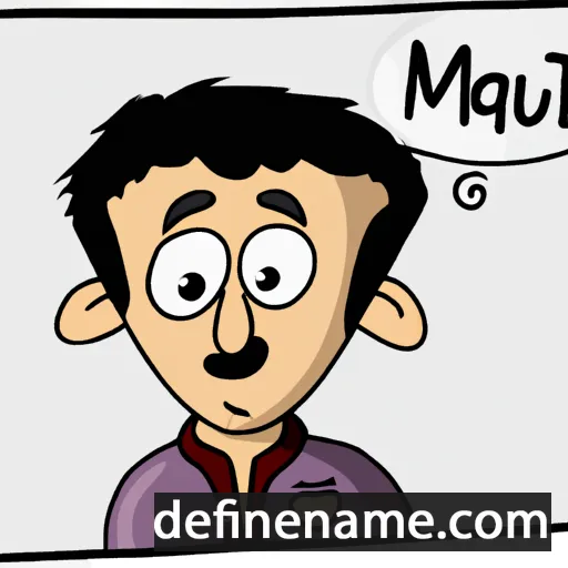 cartoon of the name Murat