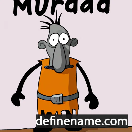 cartoon of the name Murdag