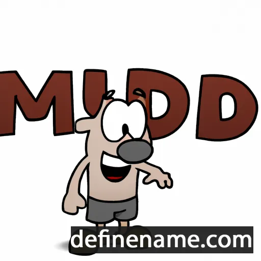 cartoon of the name Murdo