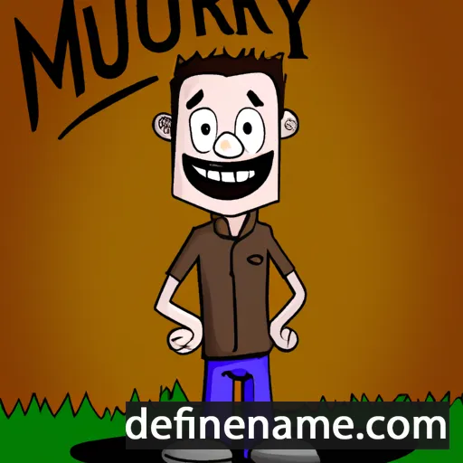 cartoon of the name Murray