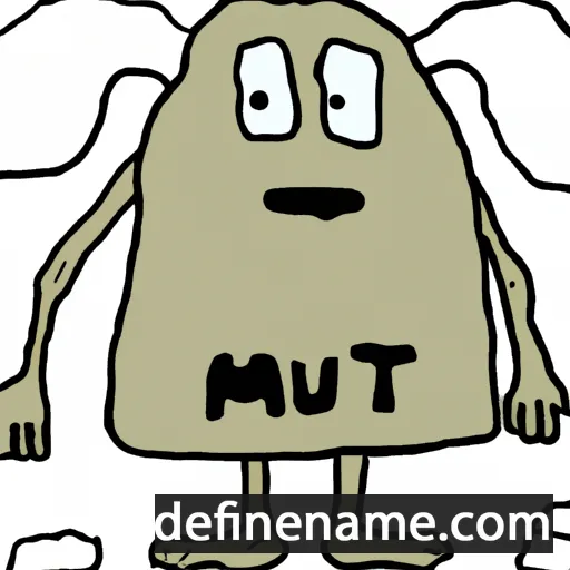 cartoon of the name Mut