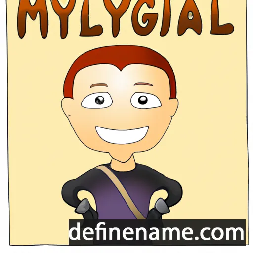 Myghal cartoon