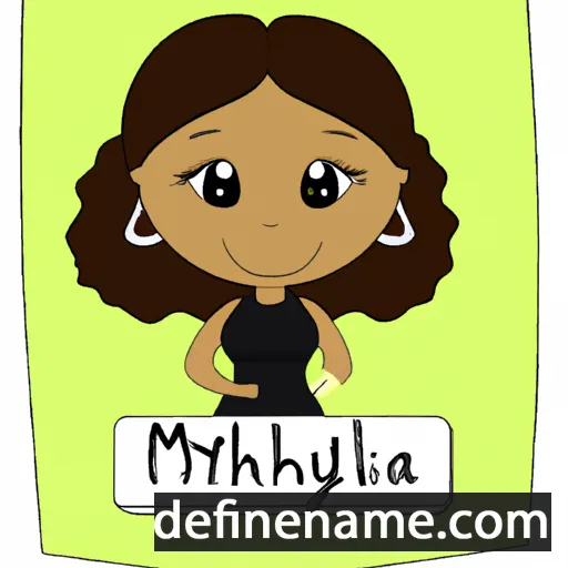 Mykhaila cartoon