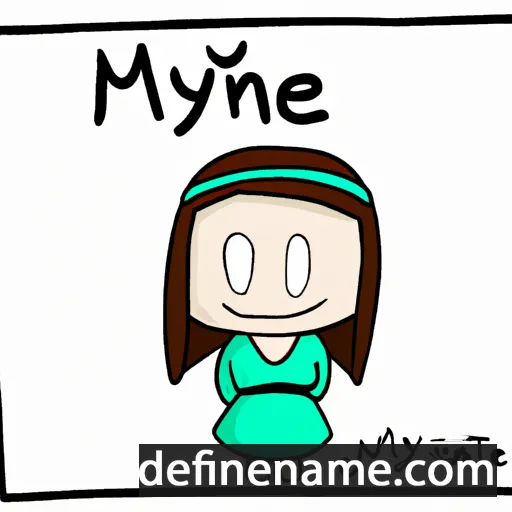 Mynte cartoon