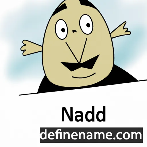 cartoon of the name Nadab