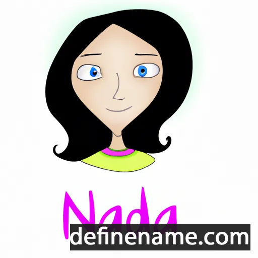 cartoon of the name Nadejda