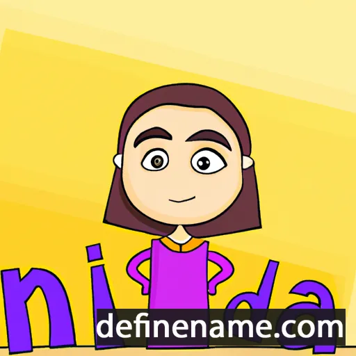 cartoon of the name Nadia