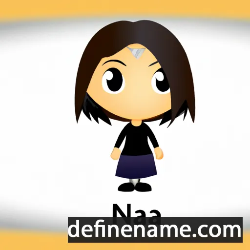 cartoon of the name Naia