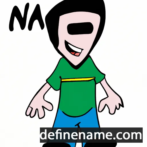 cartoon of the name Naim