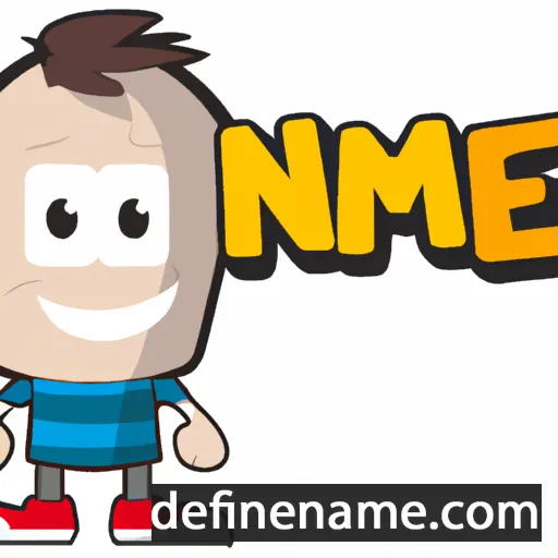 cartoon of the name Naime