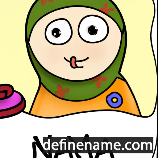 Najma cartoon