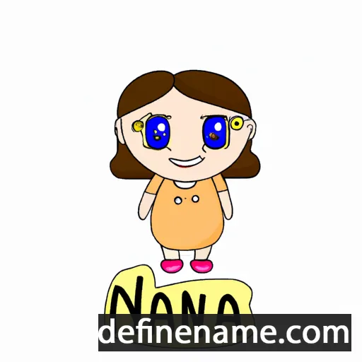 cartoon of the name Nana