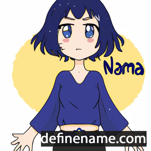 cartoon of the name Nanami