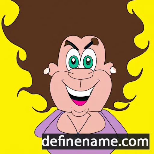 cartoon of the name Nancy