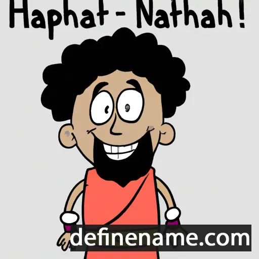 cartoon of the name Naphtali