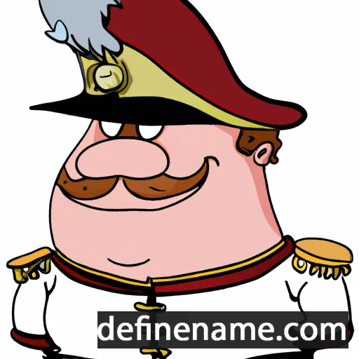 cartoon of the name Napoleone