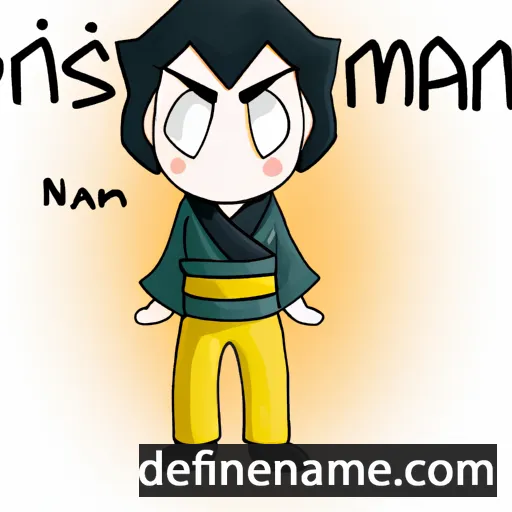 cartoon of the name Naram-Sin