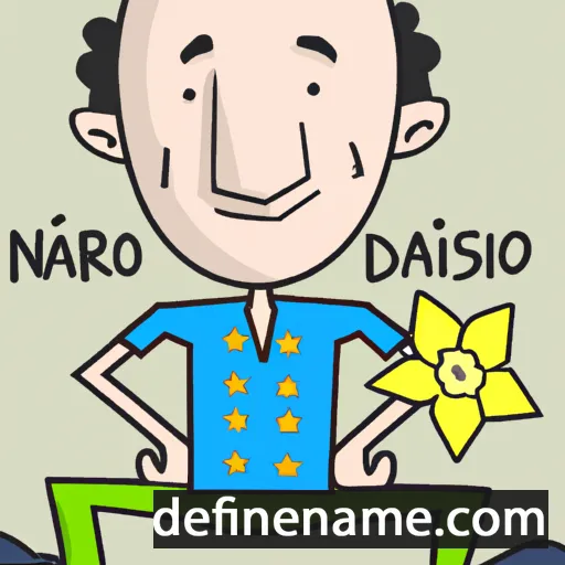 cartoon of the name Narciso