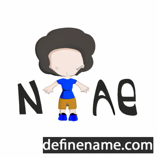 cartoon of the name Nare