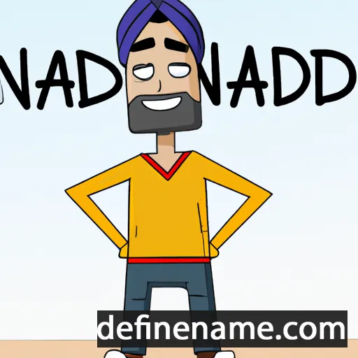 cartoon of the name Narinder