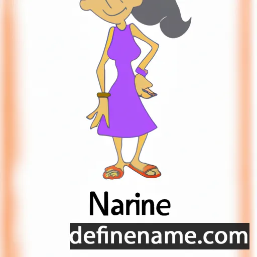 Narine cartoon