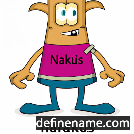 cartoon of the name Narkissos