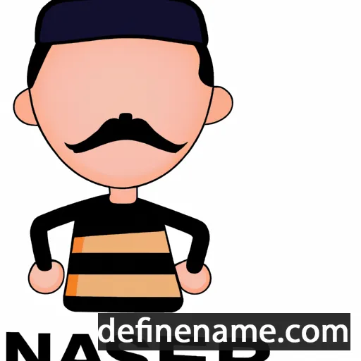 cartoon of the name Naseer