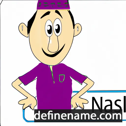 Nasir cartoon