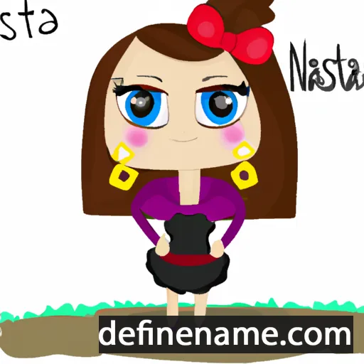 Nastassia cartoon