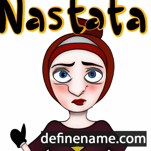 Nastja cartoon